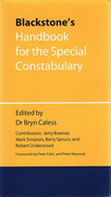 Cover of Blackstone's Handbook for the Special Constabulary 