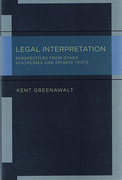 Cover of Legal Interpretation: Broader Perspectives and Private Texts
