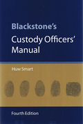 Cover of Blackstone's Custody Officer's Manual