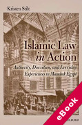 Cover of Islamic Law in Action: Authority, Discretion, and Everyday Experiences in Mamluk Egypt (eBook)