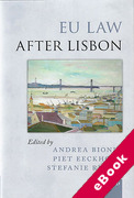Cover of EU Law after Lisbon (eBook)