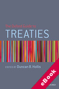 Cover of Oxford Guide to Treaties (eBook)