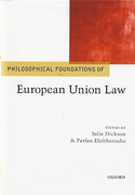 Cover of Philosophical Foundations of EU Law