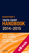 Cover of Blackstone's Youth Court Handbook 2014-2015 (eBook)