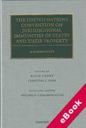 Cover of The United Nations Convention on Jurisdictional Immunities of States and Their Property: A Commentary (eBook)