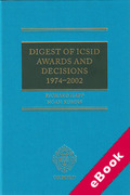 Cover of Digest of ICSID Awards and Decisions: 1974-2002 (eBook)