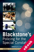 Cover of Blackstone's Handbook for the Special Constabulary (eBook)