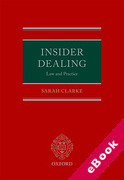 Cover of Insider Dealing: Law and Practice (eBook)