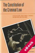 Cover of The Constitution of the Criminal Law (eBook)