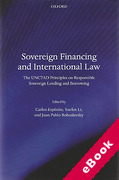 Cover of Sovereign Financing and International Law: The UNCTAD Principles on Responsible Sovereign Lending and Borrowing (eBook)