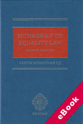 Cover of Monaghan on Equality Law (eBook)