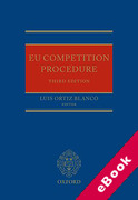 Cover of EU Competition Procedure (eBook)