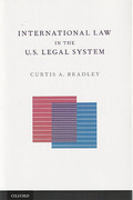 Cover of International Law in the US Legal System