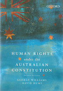 Cover of Human Rights Under the Australian Constitution
