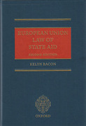 Cover of European Union Law of State Aid