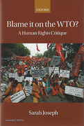 Cover of Blame it on the WTO? A Human Rights Critique