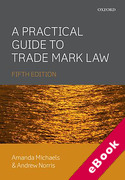 Cover of A Practical Guide to Trade Mark Law (eBook)