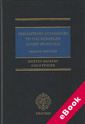Cover of Preliminary References to the European Court of Justice (eBook)