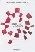 Cover of Uniform Evidence