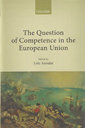 Cover of The Question of Competence in the European Union
