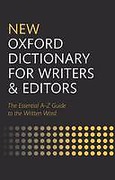 Cover of Oxford Dictionary for Writers & Editors