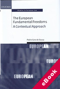Cover of The European Fundamental Freedoms: A Contextual Approach (eBook)