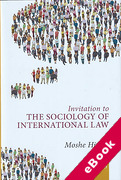Cover of Invitation to the Sociology of International Law (eBook)