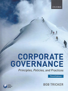 Cover of Corporate Governance: Principles, Policies and Practices