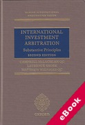 Cover of International Investment Arbitration: Substantive Principles (eBook)