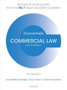 Cover of Concentrate: Commercial Law