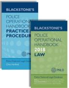 Cover of Blackstone's Police Operational Handbook 2018: Law and Practice & Procedure Pack
