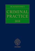 Cover of Blackstone's Criminal Practice 2018 (with Supplements 1, 2 & 3)