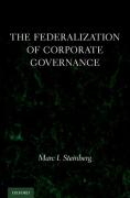 Cover of The Federalization of Corporate Governance