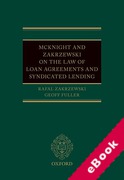 Cover of McKnight and Zakrzewski On The Law of Loan Agreements and Syndicated Lending (eBook)