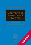Cover of Russian Arbitration: Law and Practice (eBook)
