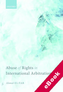 Cover of Abuse of Rights in International Arbitration (eBook)