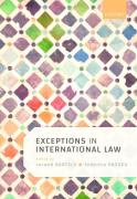 Cover of Exceptions in International Law