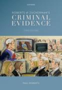 Cover of Roberts &#38; Zuckerman's Criminal Evidence (eBook)