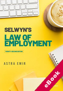 Cover of Selwyn's Law of Employment (eBook)