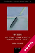 Cover of Victims: Perceptions of Harm in Modern European War and Violence (eBook)