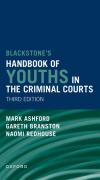 Cover of Blackstones' Handbook of Youths in the Criminal Courts