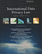Cover of International Data Privacy Law: Print + Online