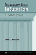 Cover of Oral Arguments Before the Supreme Court: An Empirical Approach