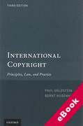 Cover of International Copyright: Principles, Laws and Practice (eBook)