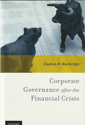 Cover of Corporate Governance after the Financial Crisis