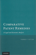 Cover of Comparative Patent Remedies: A Legal and Economic Analysis