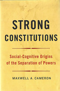 Cover of Strong Constitutions: Social-Cognitive Origins of the Separation of Powers