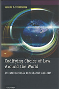 Cover of Codifying Choice of Law Around the World: An International Comparative Analysis
