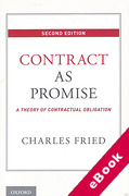 Cover of Contract as Promise: A Theory of Contractual Obligation (eBook)
