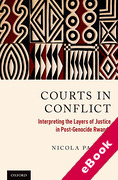 Cover of Courts in Conflict: Interpreting the Layers of Justice in Post-Genocide Rwanda (eBook)